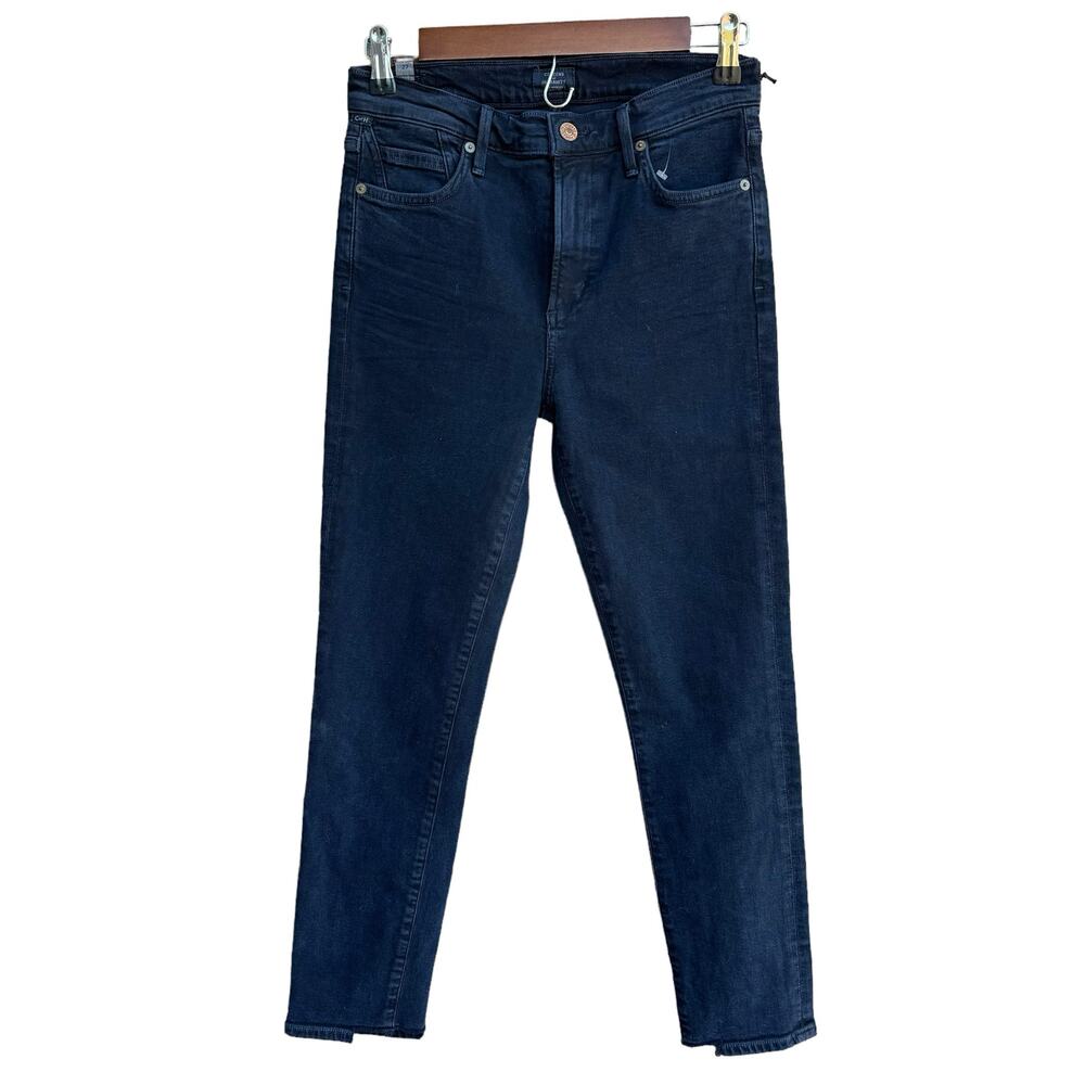 NWT Citizens of Humanity Navy Stretch Cutoff Jeans 27